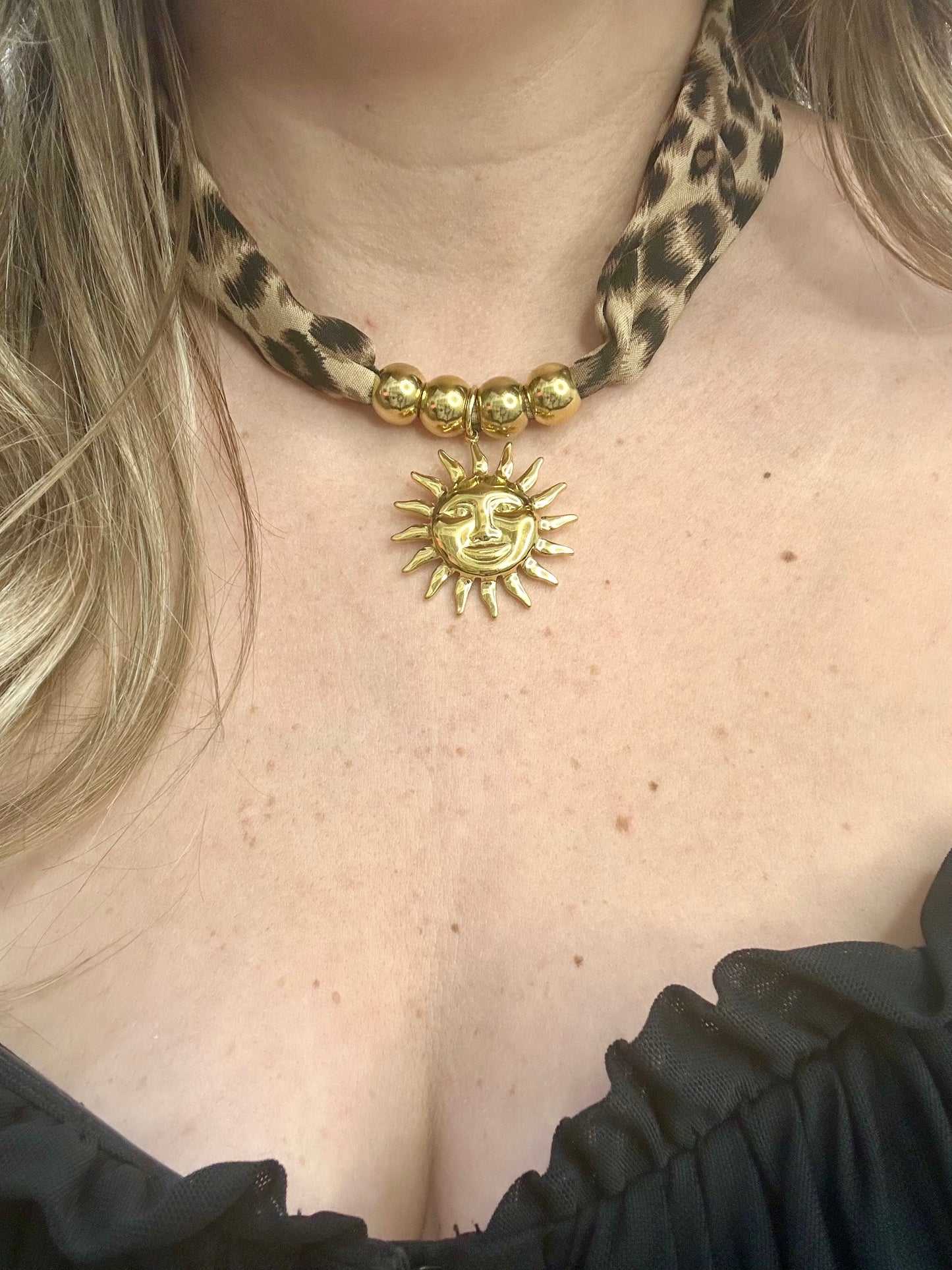 Sunny Print Necklace