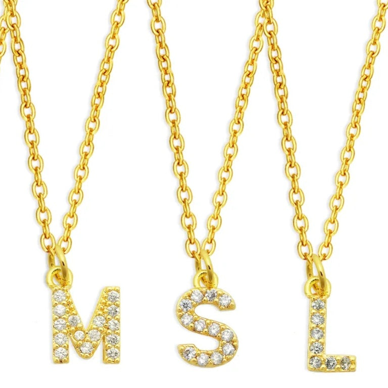 Initial Letter Necklace