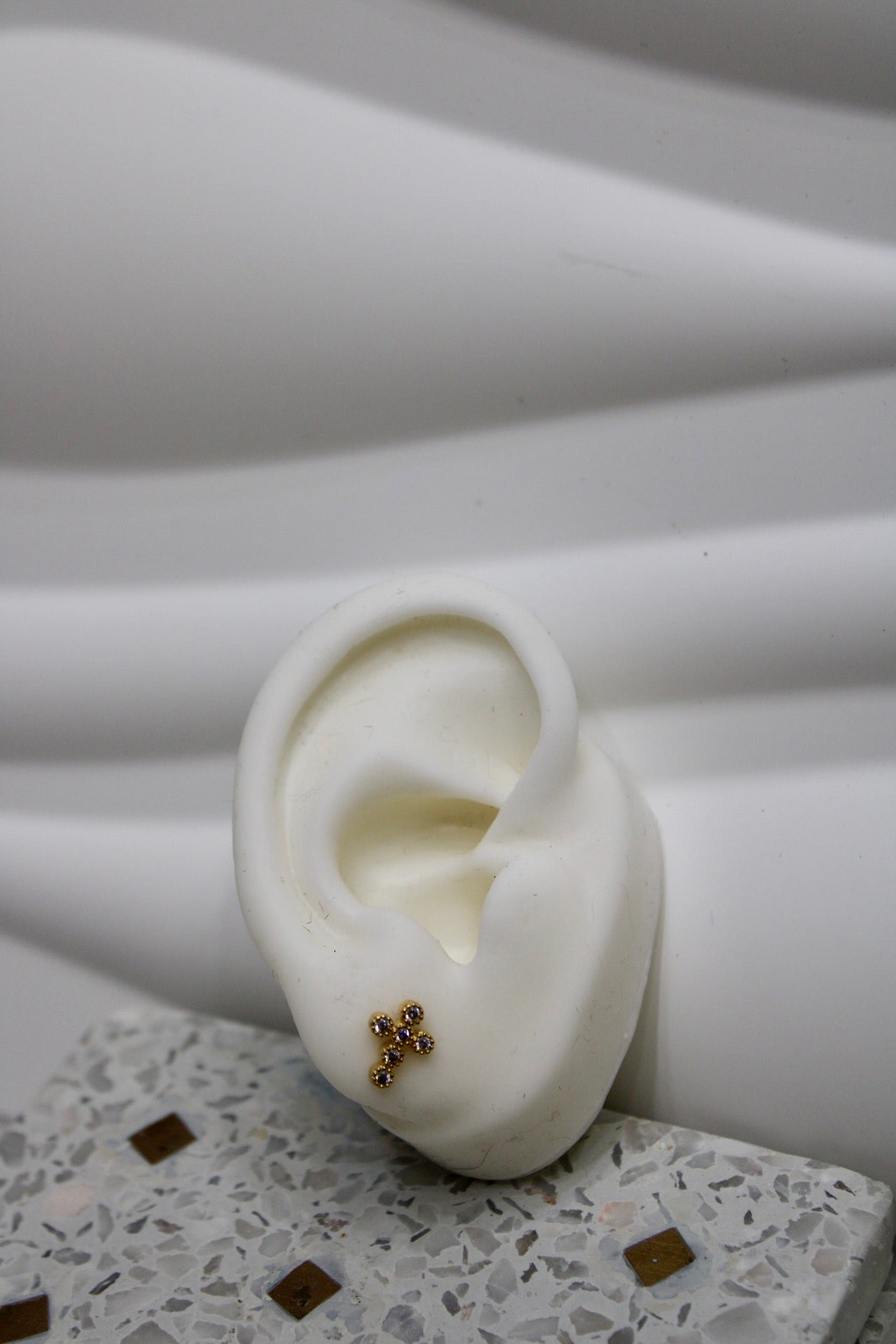 Mini Cross Studs