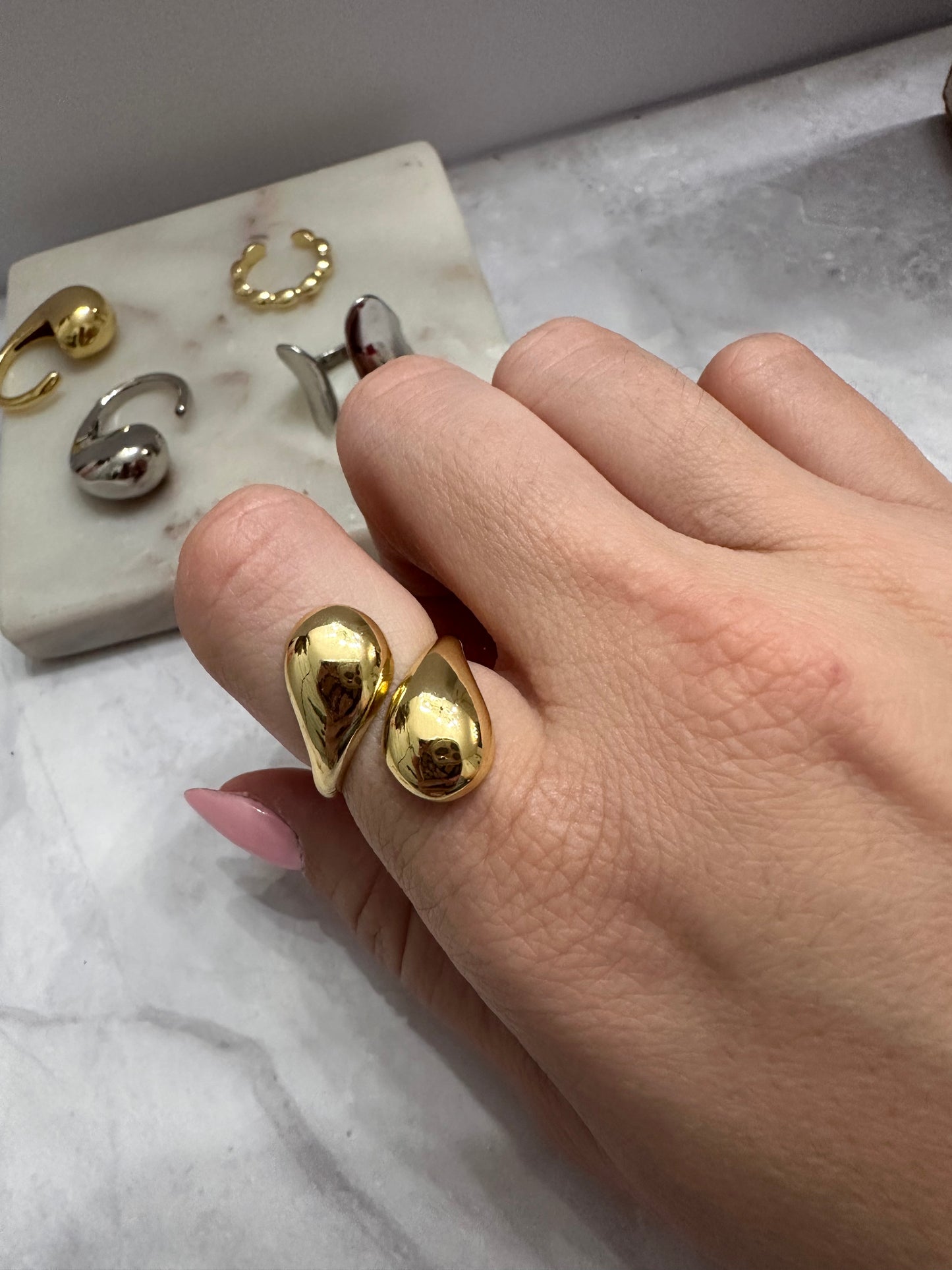 Double drop Ring