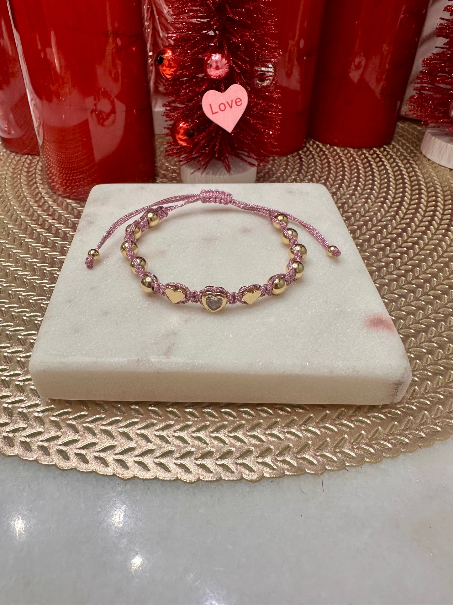 Colorful love bracelet