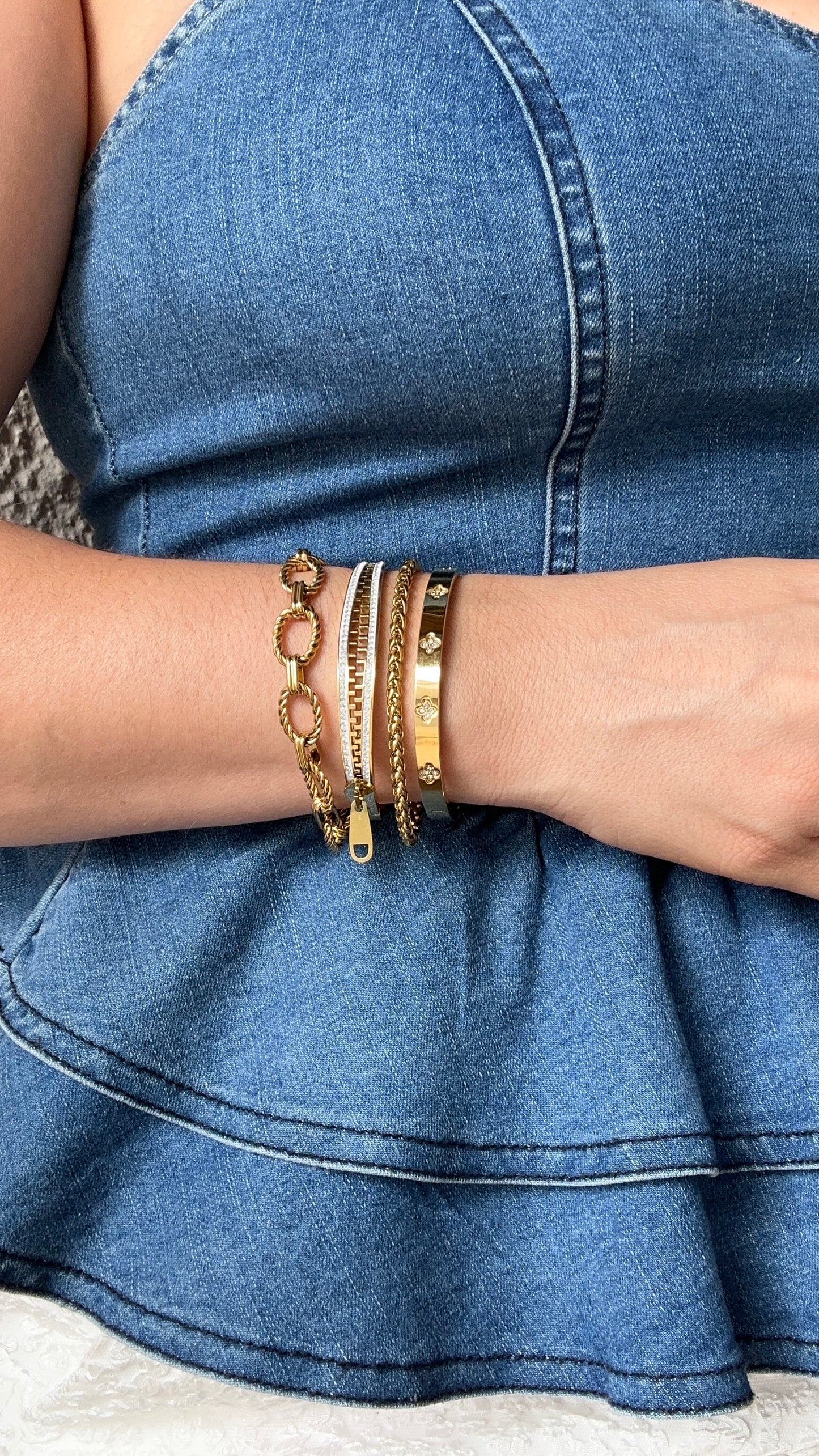 Zipper Bangle