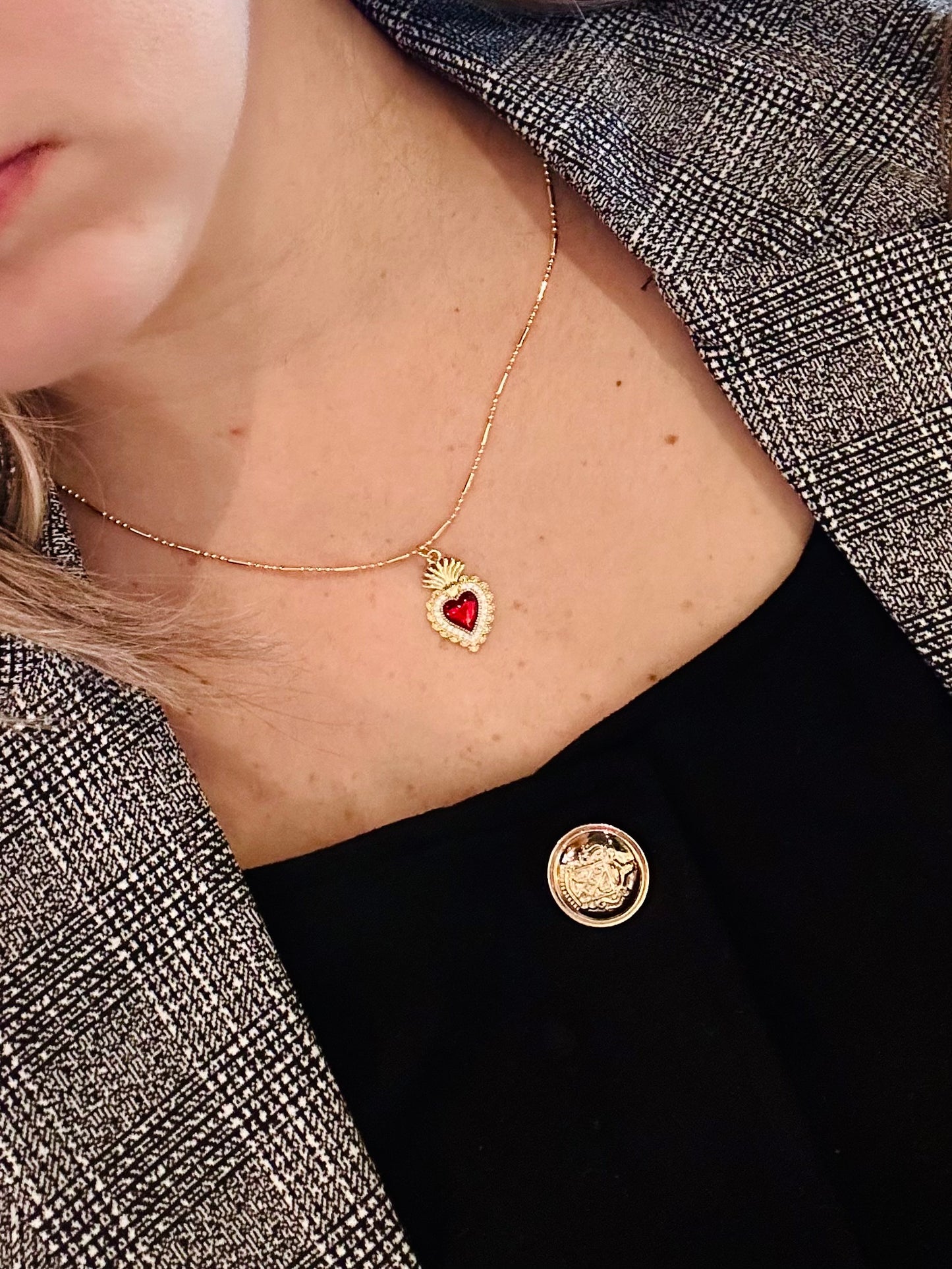 Red Heart Necklace