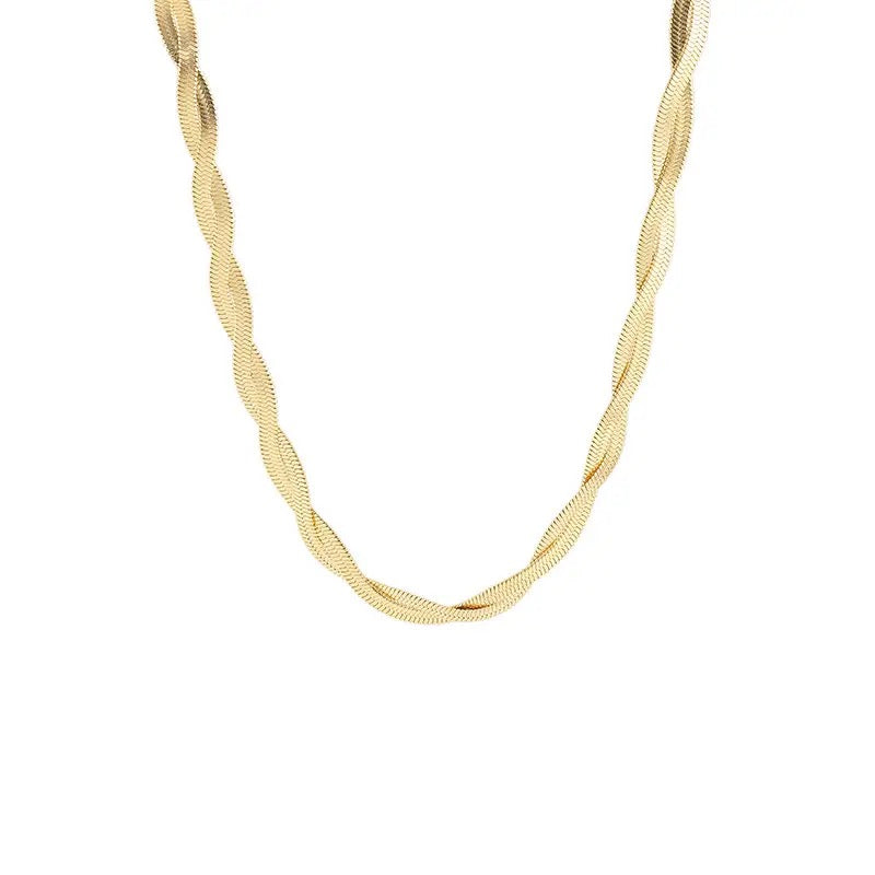 Braid Snake Necklace