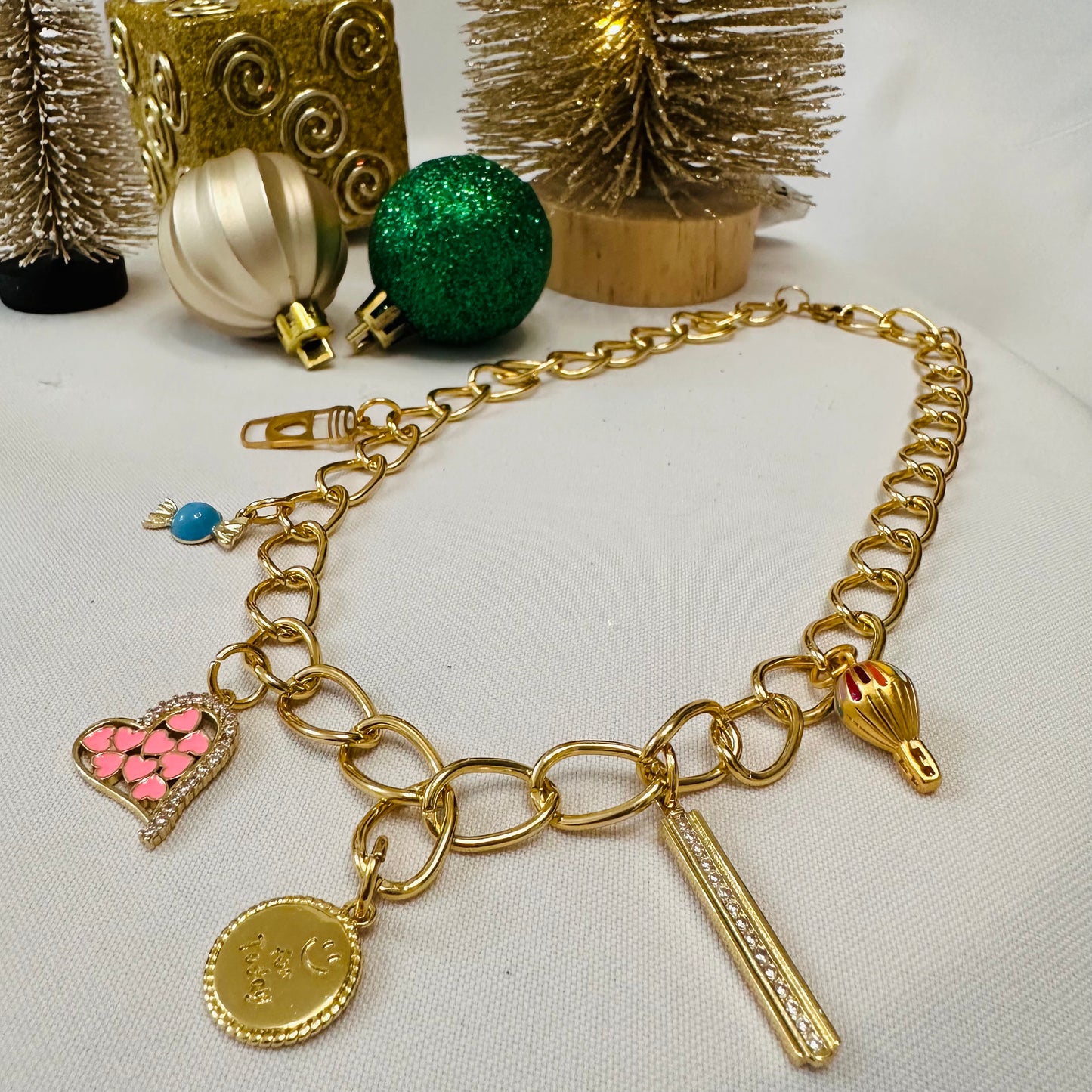 Multi Charm Necklace