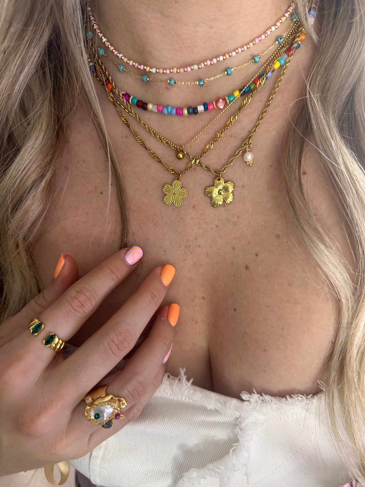 Summer Flower Necklace