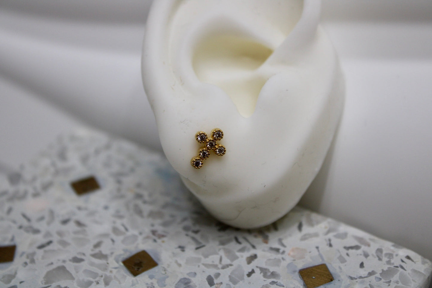 Mini Cross Studs
