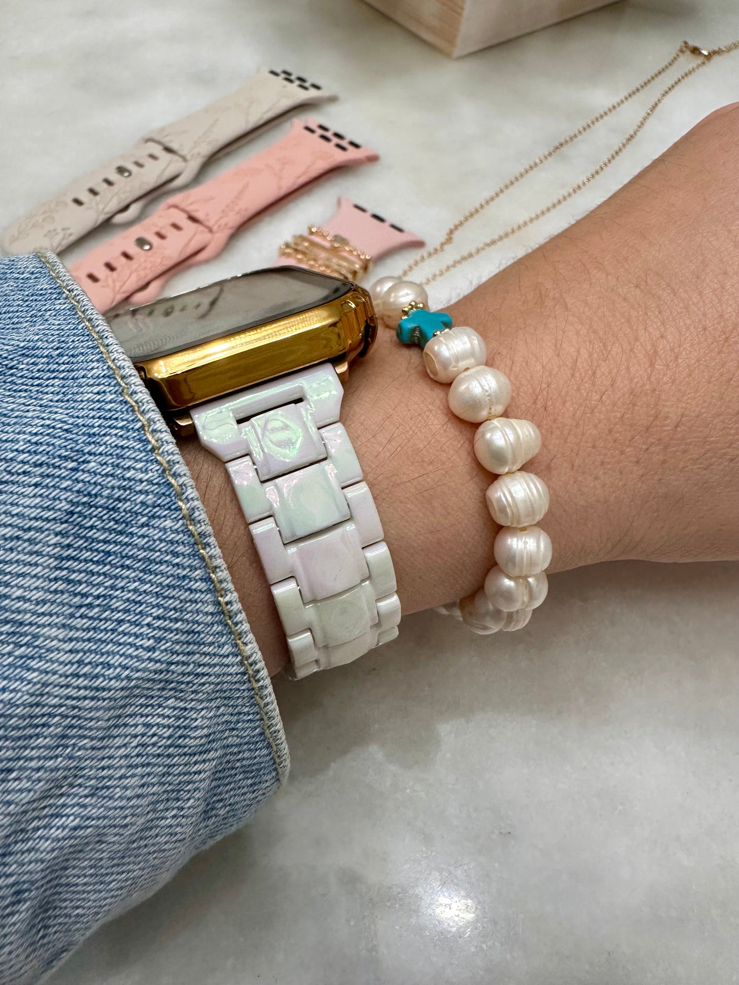 White Pearl Band