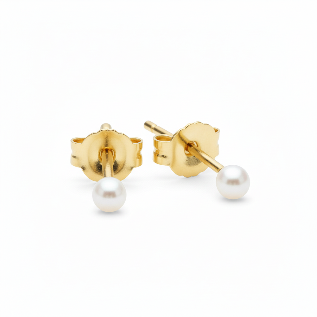 Mini Studs Pearl