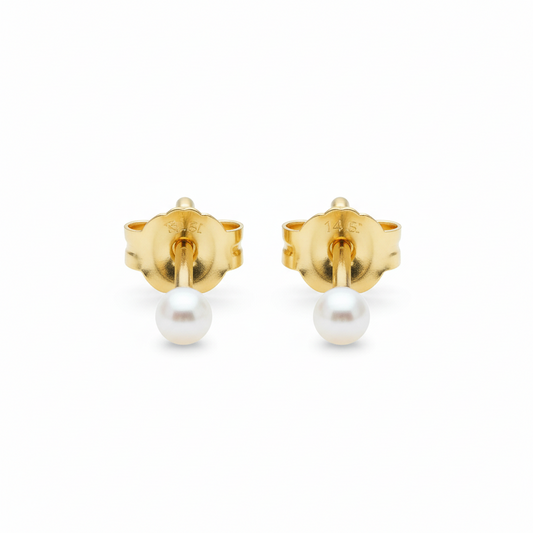 Mini Studs Pearl