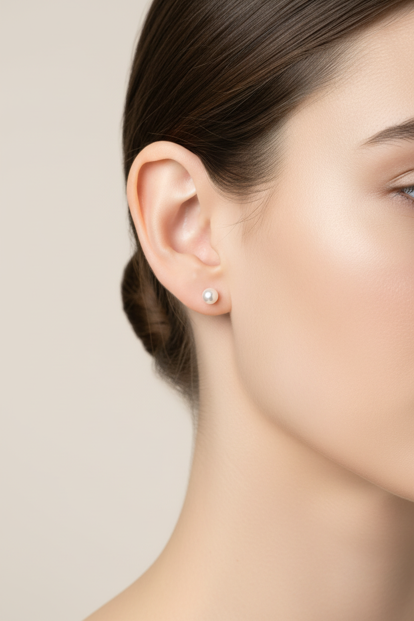 Mini Studs Pearl