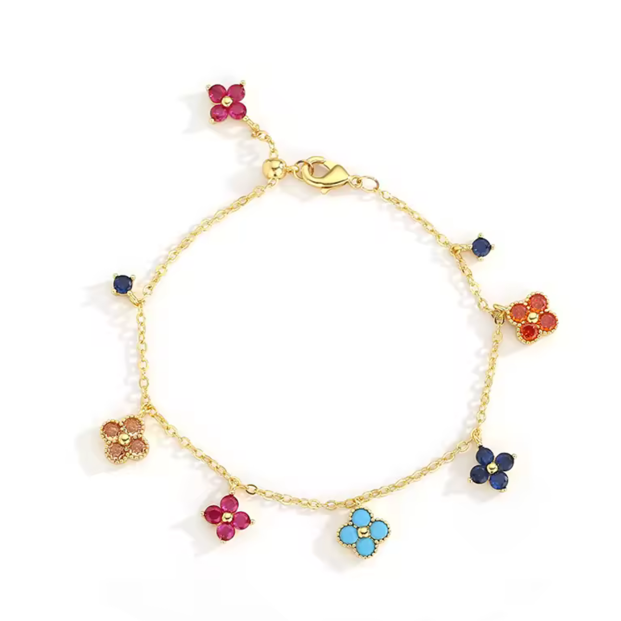 Flower Spring Bracelet