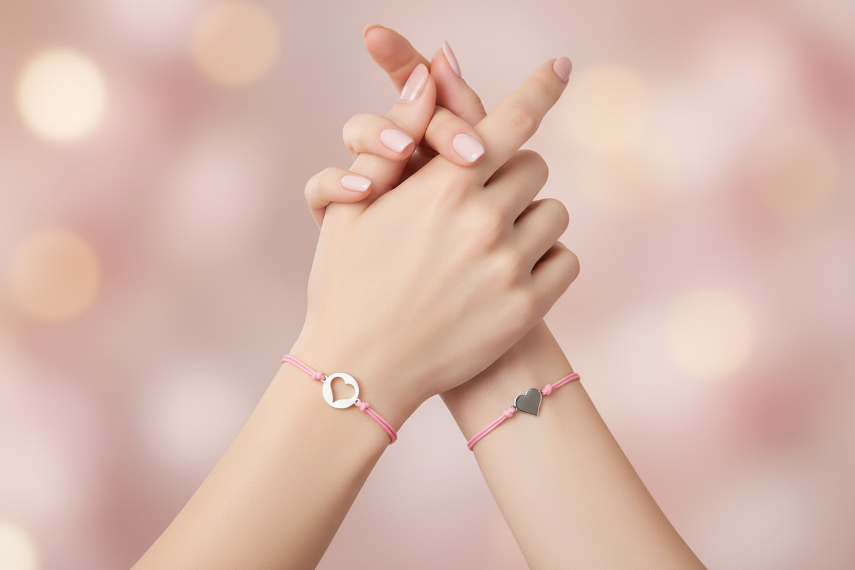 Pink Love Bracelets