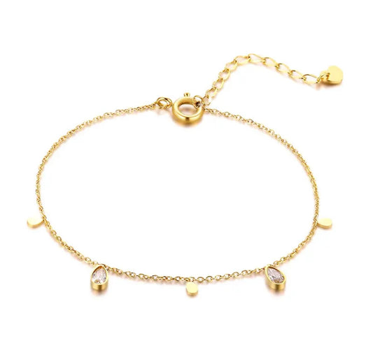 Simple diamond bracelet