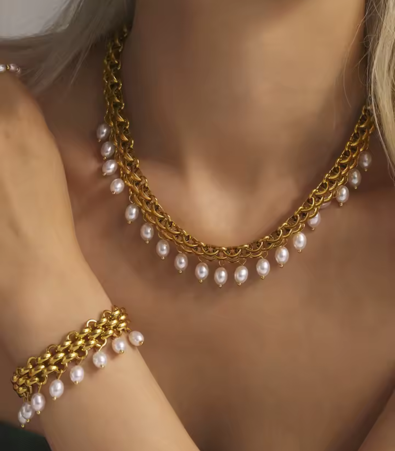Daisy Pearl Set