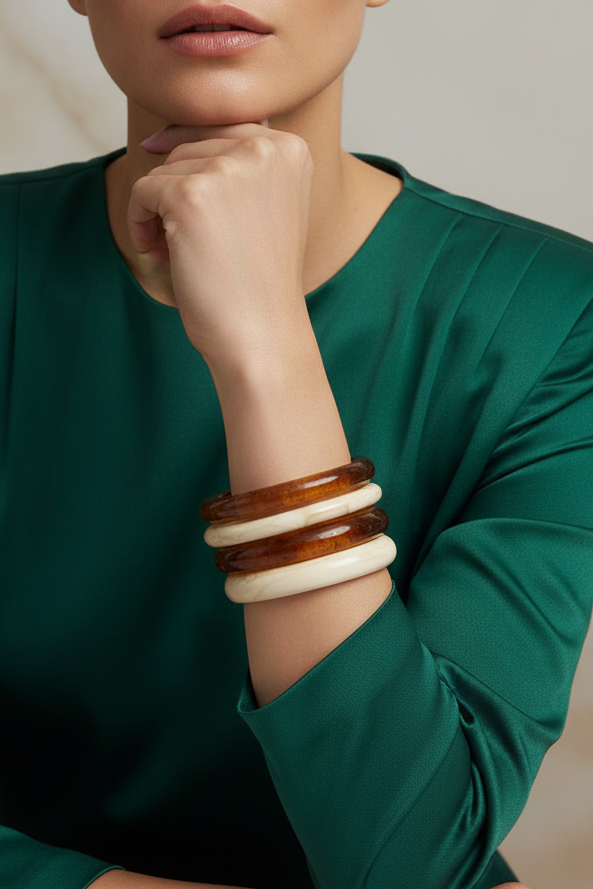 Resin Fall Bangles