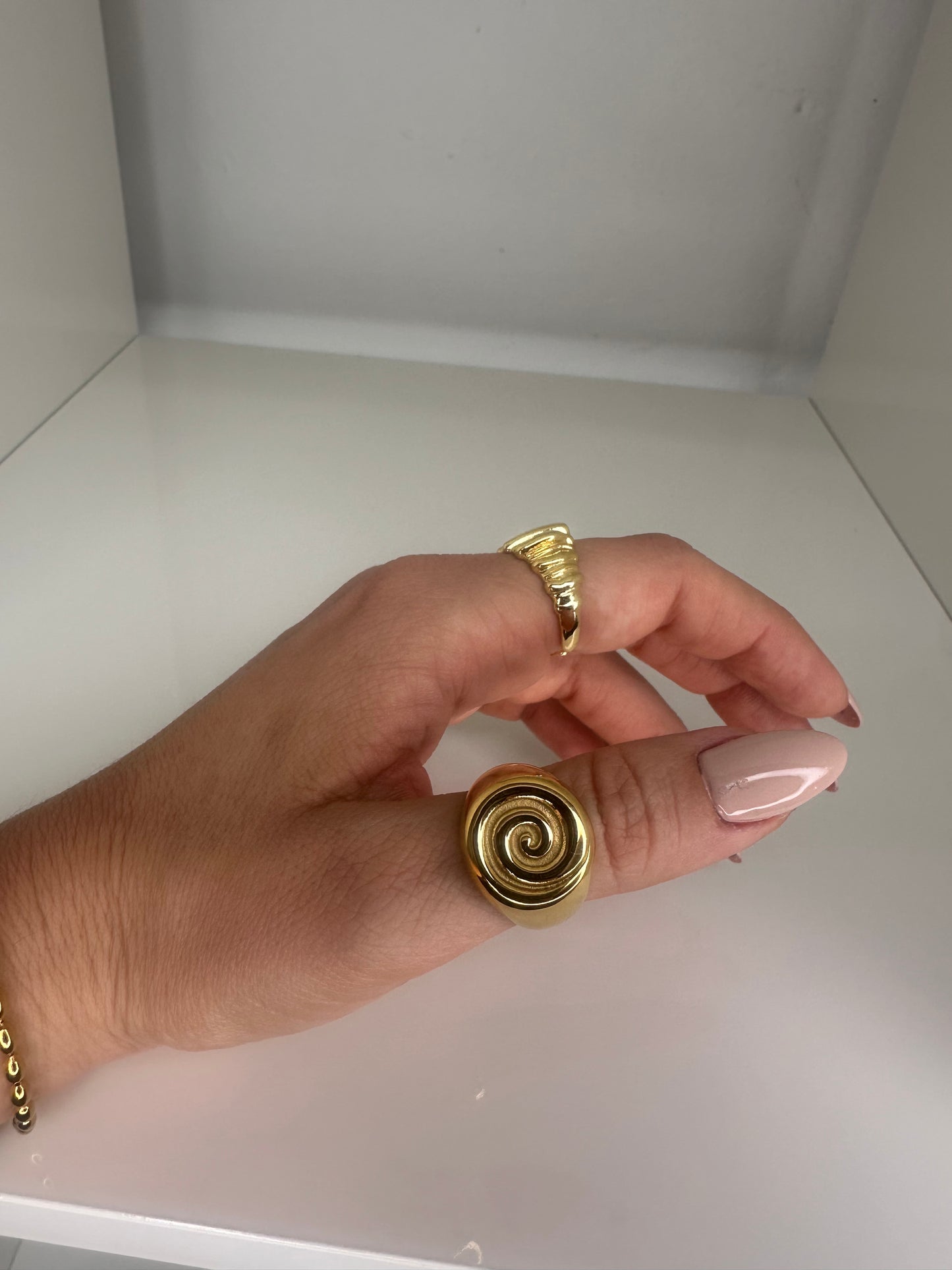Simple Spiral Ring