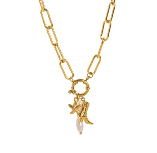 Cow Girl Necklace
