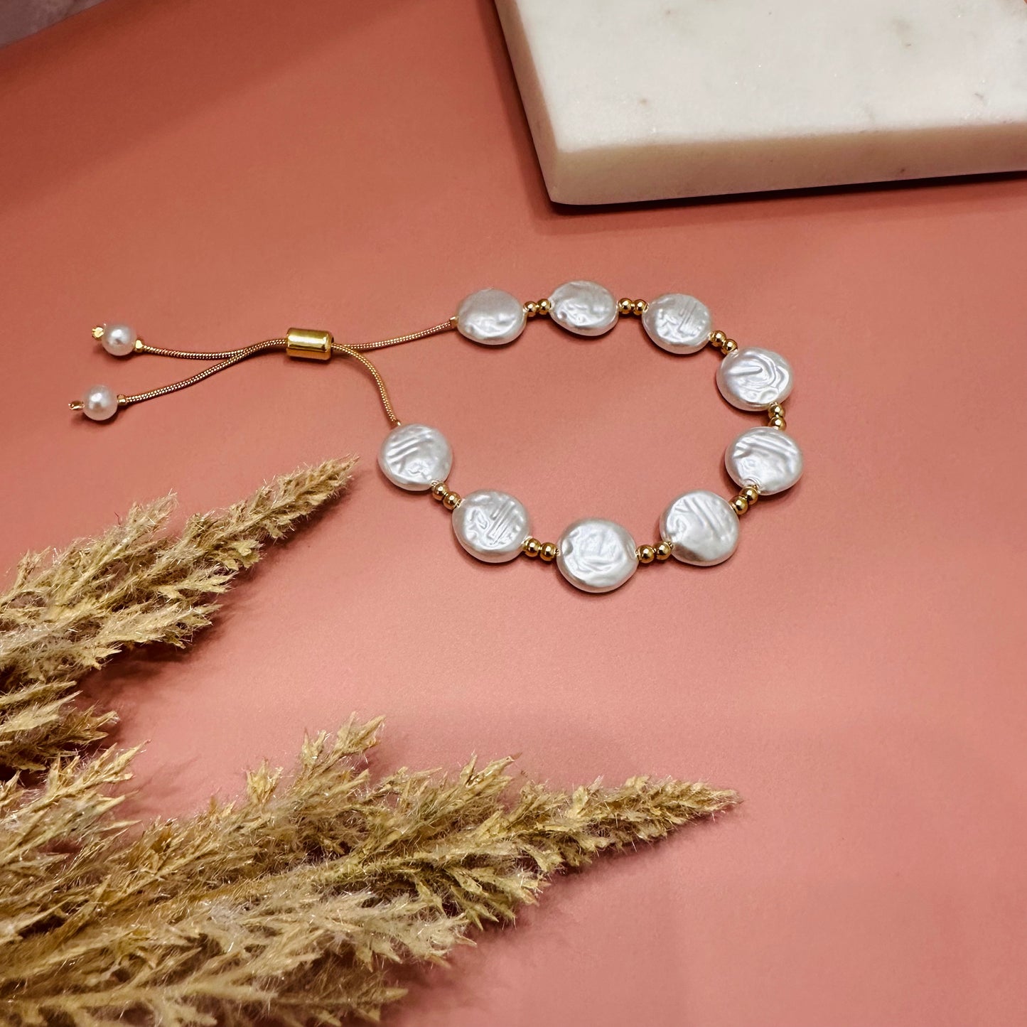Coin pearl Bracelet