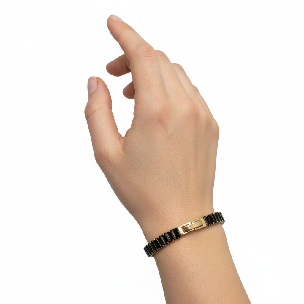 Black Chritsmas Bracelet