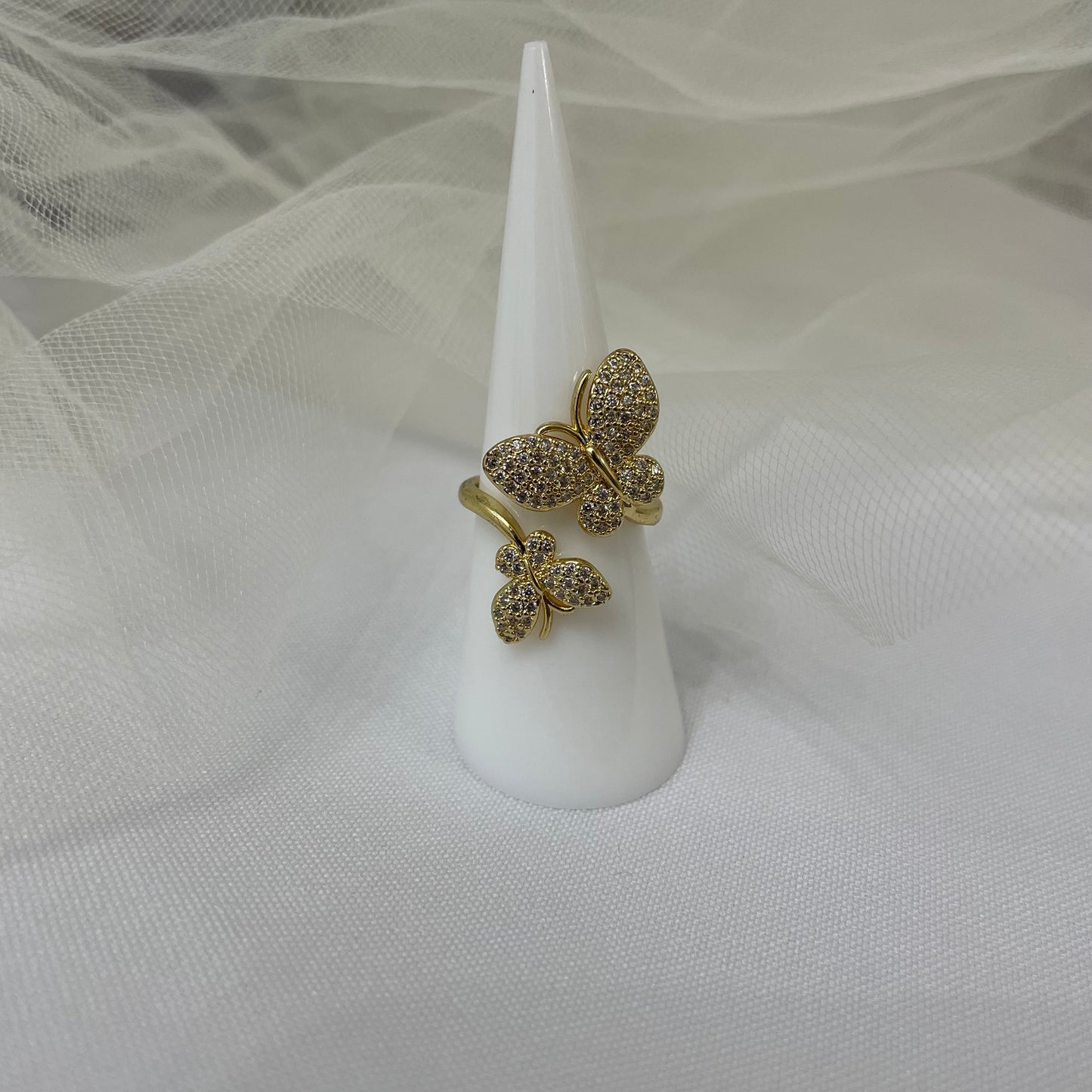 Double Butterfly Ring - Glam Vibes
